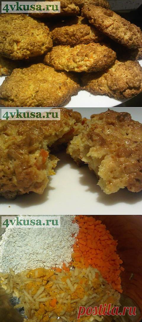 Фруктово-овсяное печенье | 4vkusa.ru