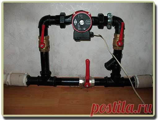 Установка циркуляционного насоса в систему водяного отопления | Идеи домашнего мастера