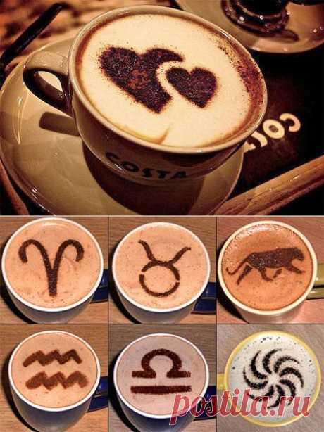 Трафареты для кофе: простой красивый способ украшения