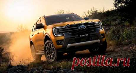 Ford Everest Wildtrak 2023: характеристики, фото, салон