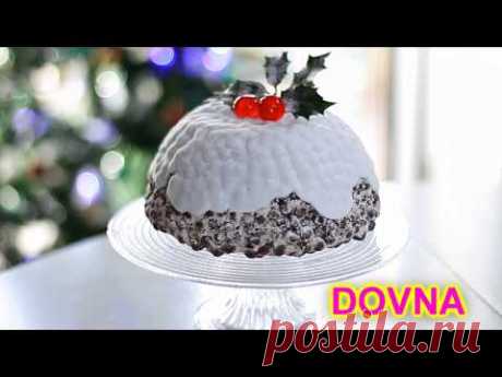 Торт БЕЗ выпечки за 1 минуту новогодний рецепт от Dovna Enterprises