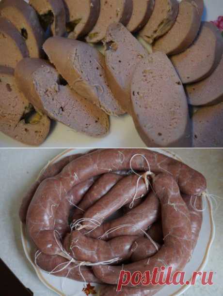 Домашняя ливерная колбаса