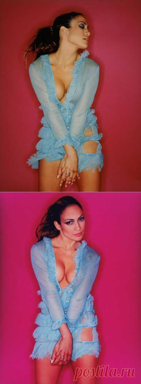Дженнифер Лопес(Jennifer Lopez) в фотосессии Стефани Пфрендер(Stephanie Pfriender) для журнала Honey (1999).