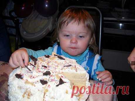 Тортик для дочурки - На праздник - Рецепты - Дети@Mail.Ru