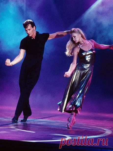Чувственный и страстный танец звезды «Грязных танцев» Патрика Суэйзи с женой
