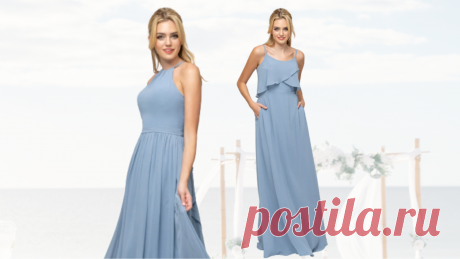 The Best Dusty Blue Dresses To Wear For Summer Wedding &amp;ndash; Ferbena.com