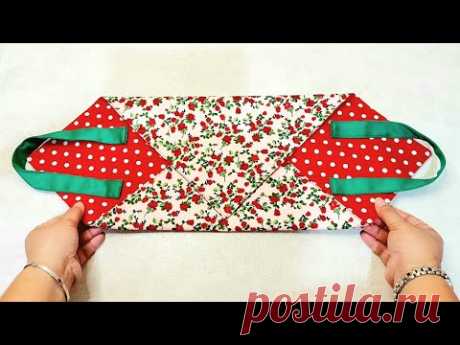 This Unbelievable Sewing Trick is Very Easy to Make Bag 🎄 Great Sewing Tutorial #diybag
