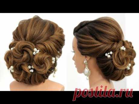 Party hairstyles for medium&long hair. Bridal hairstyle. [Hair inspiration]