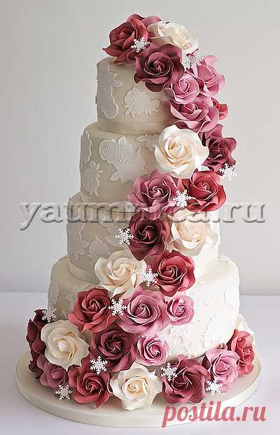 Свадебный торт значение и оформление - Пошаговые рецепты с фото