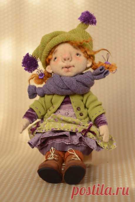 Шьем куклу — очаровашку из тонкого шерстяного фетра - Сам себе волшебник