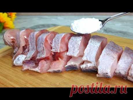 Секретный рецепт рыбы удивил❗ Шеф-повар из Испании научил меня готовить дешёвый хек вкуснее лосося.