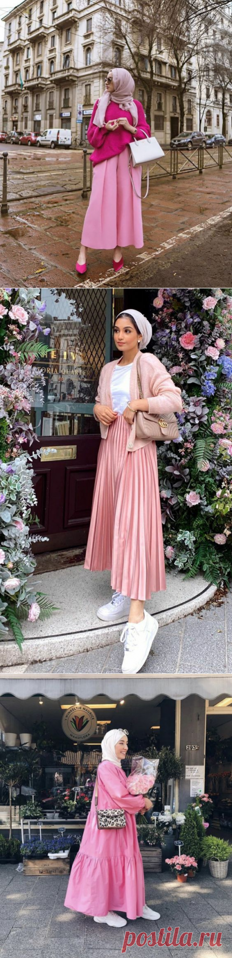 Chic Ways to Style Pink Hijab Outfit Looks - Hijab-style.com
