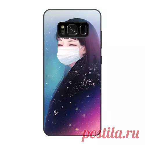 Чехол для Samsung Galaxy S8, объёмная печать Девушка в маске #4801271 в Москве, цена 890 руб.: купить чехол для Samsung Galaxy S8/S8 Plus с принтом от Anstey в интернет-магазине