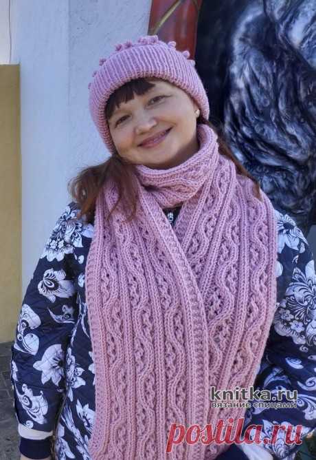 Описание и видео-урок по вязанию шарфа спицами от Светланы Лосевой, Вязание для женщин