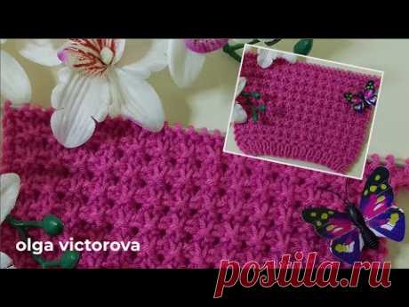 ЛЕГКО БЫСТРО КРАСИВО! РЕЛЬЕФНЫЙ УЗОР СПИЦАМИ 1140 Узоры спицами KNITTING PATTERNS