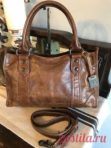 EUC Frye Melissa Leather Cognac Brown Satchel Crossbody Bag Retail $388  | eBay That kind of carryall that gets even better with age. Beautiful Frye Bag. No hidden fees. - Removable crossbody strap. Last 2 pictures are to show size only. Not actual bag. - 9" height. - Antique hardware.