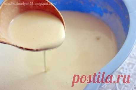 Как приготовить заварные блины на молоке - рецепт, ингредиенты и фотографии