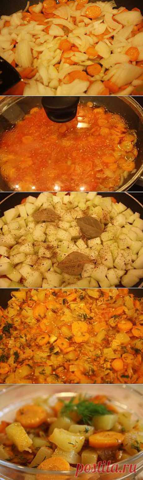 Рецепт закуски из кабачков. Кабачки с помидорами и морковью. | Еда-легко!