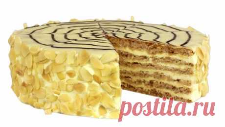 Приятного аппетита! | Торт Эстерхази. Знаменитый торт с миндальными коржами и нежным кремом.