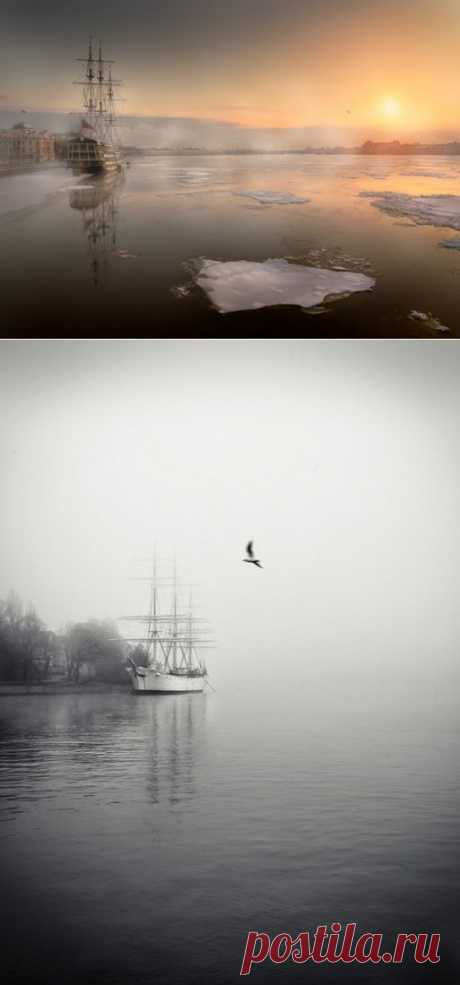 Окутанные туманами… корабли… Вдохновляйтесь;)) — Фотоискусство