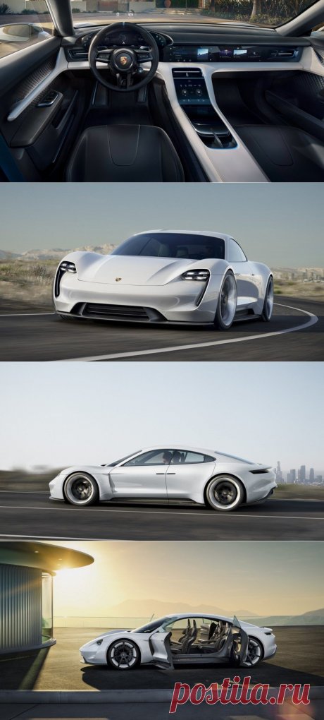 Porsche Taycan: фото и характеристики