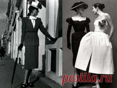 Несколько женственных и элегантных образов 50-х годов | Люблю Себя