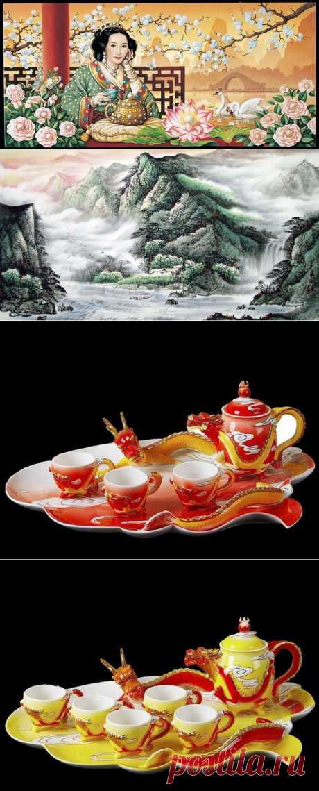 Лепной фарфор и китайская чайная церемония