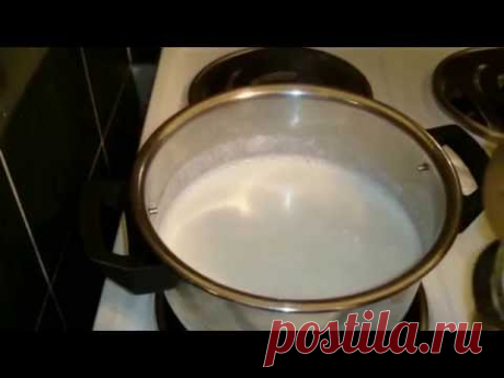 Манная каша Рецепт на молоке как приготовить кашу вкусно на завтрак дома быстро и вкусно - YouTube