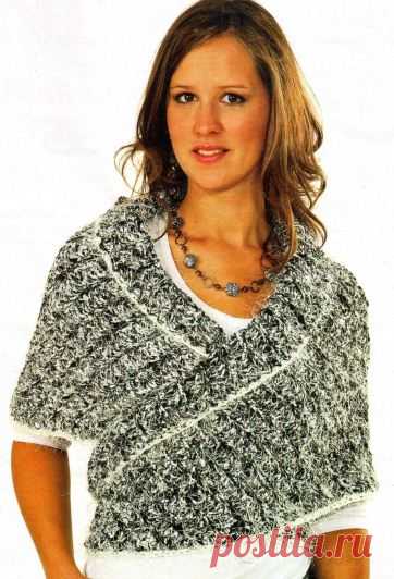 0703 - шарфи, шалі, палатини - В'язання для жінок - Каталог статей - Md.Crochet