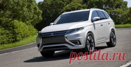 Mitsubishi запускает в серию Outlander с гибридной силовой установкой - UINCAR