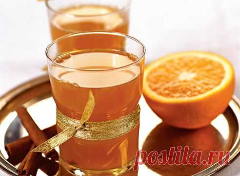 Апельсиновый чай - аромат холодного вечера