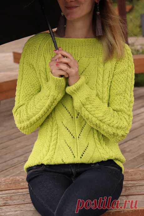 Узнаем как вязать женский свитер спицами: краткое описание, узоры, модели