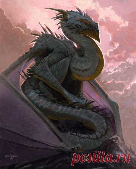 ArtStation - Painterly dragon warm up no.1, Alejandro Olmedo