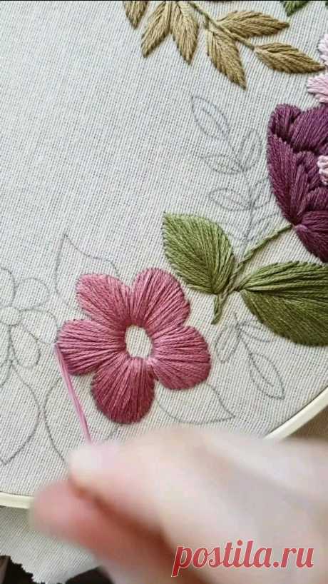 Dies enthält ein Bild von: hand embroidery patterns easy