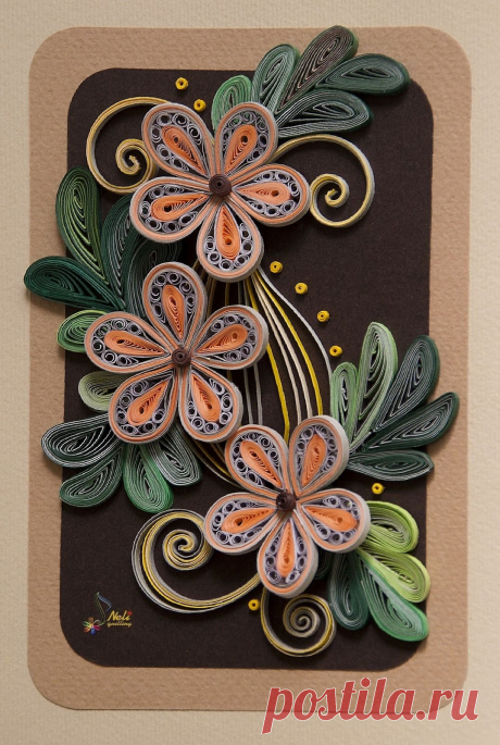 «Neli Quilling Art: Quilling card - flowers quilling Pinteres» — карточка пользователя Алла А. в Яндекс.Коллекциях