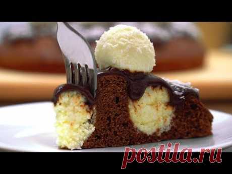 До чего же вкусный этот шоколадный пирог с шариками! | Кулинарим с Таней - YouTube