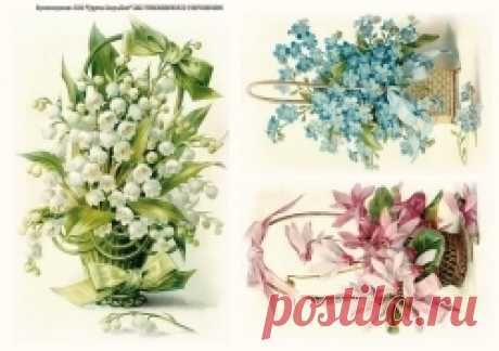 Рисовая бумага А4 &quot;Цветы 8&quot; купить в интернет-магазине Read.ru