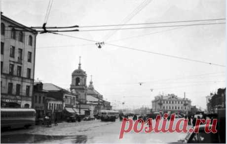 Преображенская улица 1957 год.