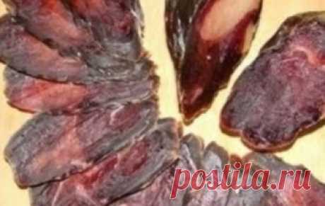 Домашняя вяленая колбаса / TVCook: пошаговые кулинарные рецепты c фото