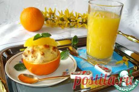 Нежный апельсиново-пряный десерт - кулинарный рецепт
