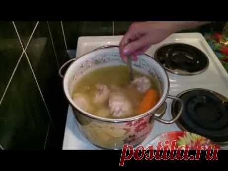 Куриный бульон из курицы с яйцом рецепт как приготовить пошагово вкусно ужин домашние быстро видео - YouTube