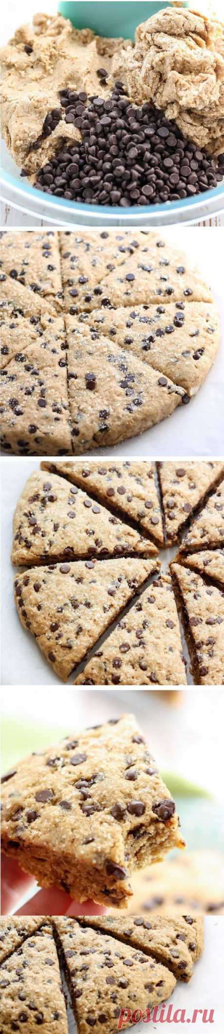 Vegan Whole Wheat Chocolate Chip Scones 2 1/2 tsp Baking powder. 1/2 cup Chocolate chips, dairy free mini. 1/4 cup Coconut sugar. 2 cups Flour* (or whole wheat pastry flour, whole wheat white. 1/2 tsp Salt. 1 Turbinado/coarse sugar. 1 tsp Vanilla extract. 1/2 cup Coconut oil, frozen. 1 cup Canned coconut milk (lite or full-fat both work.