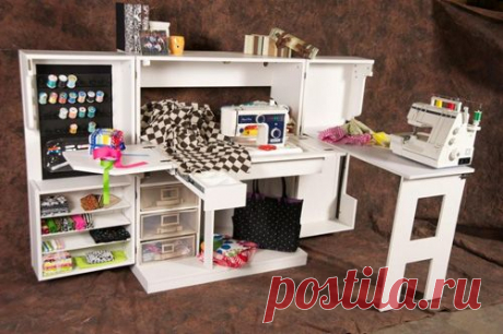 The Original ScrapBox™ Open White SewingBox (Assembled)! Store Your Stuff in Style™ | 2 &quot;SWEET&quot; FOR my STUDIO &quot;SUITE&quot;