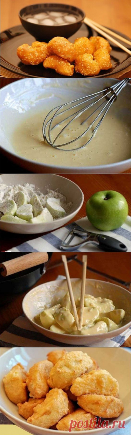 Как приготовить яблоки в карамели - рецепт, ингридиенты и фотографии