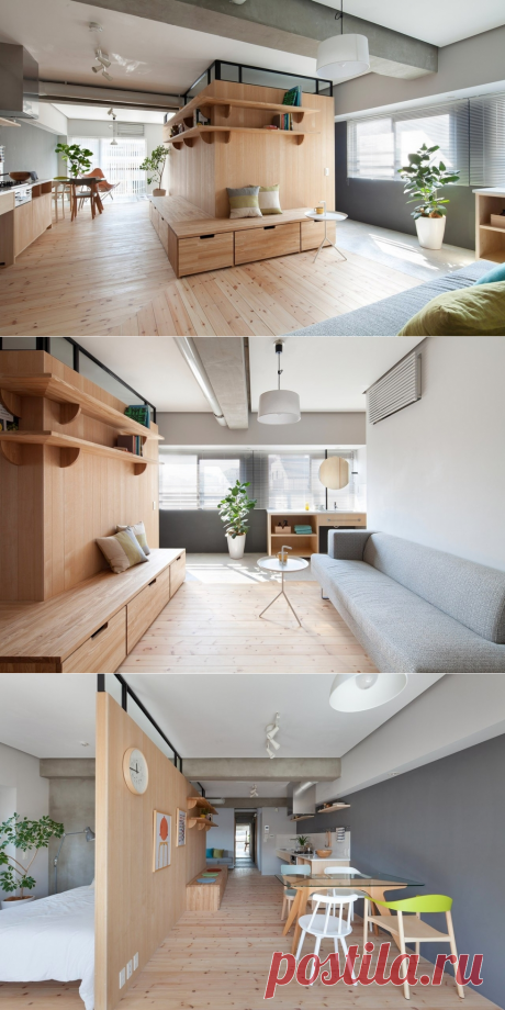 Реновация квартиры для женатой пары в Йокогаме - Дизайн интерьеров | Идеи вашего дома | Lodgers