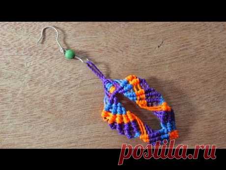 como hacer aros macrame nuevo modelo Es.PandaHall.com