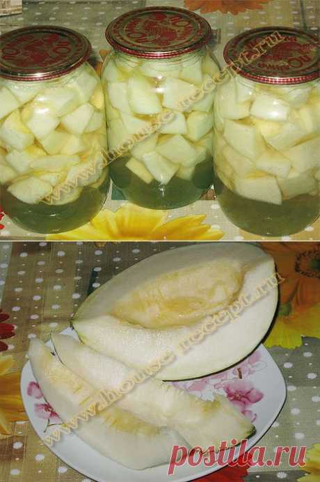 Чуть ли не ананасы (консервированная дыня)