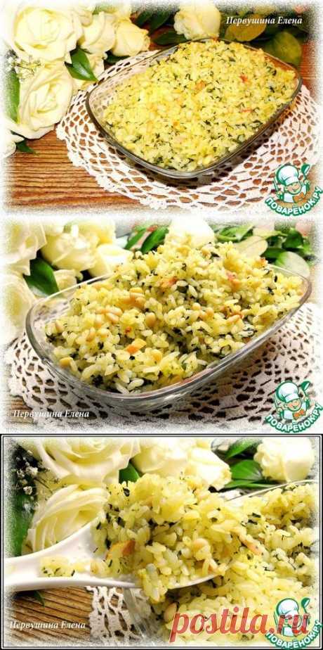 Рассыпчатый рис с беконом и шпинатом - кулинарный рецепт