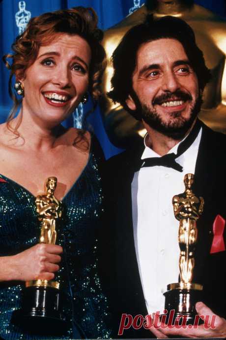 Эмма Томпсон и Аль Пачино, лучшие актеры «Оскара 1993»