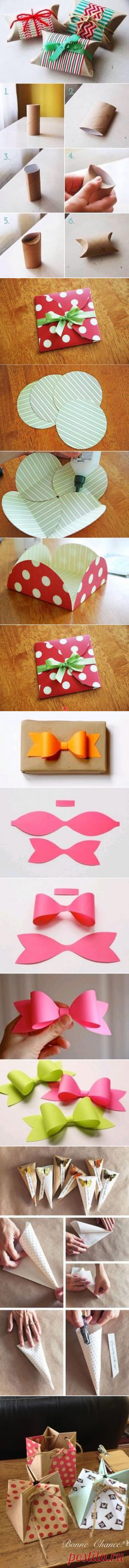 (153) 40 Amazing Christmas Gift Wrapping Ideas You can Make Yourself